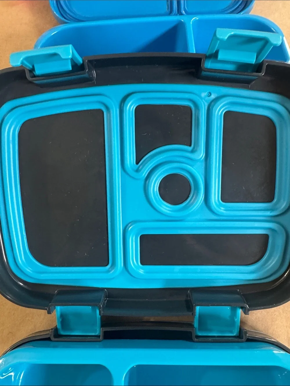 Two Bentgo Blue Kids Bento Lunchbox